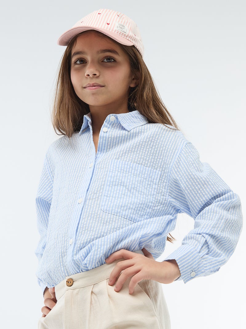 Camicia a righe Blu - Kiabi