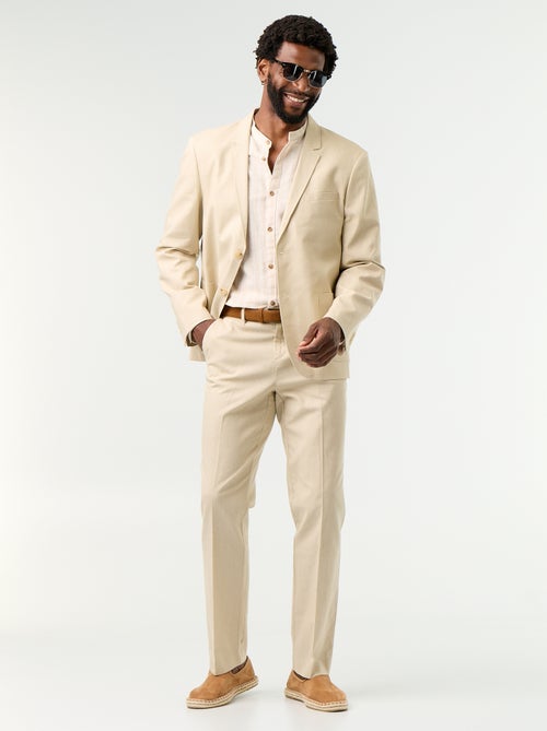 Camicia a righe con maniche lunghe arrotolabili - Kiabi Camicia a righe con maniche lunghe arrotolabili - Kiabi