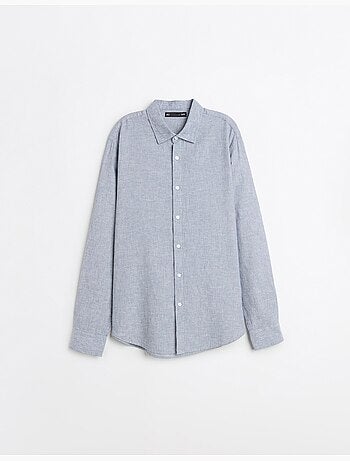 Camicia a righe di lino, MO Fashion