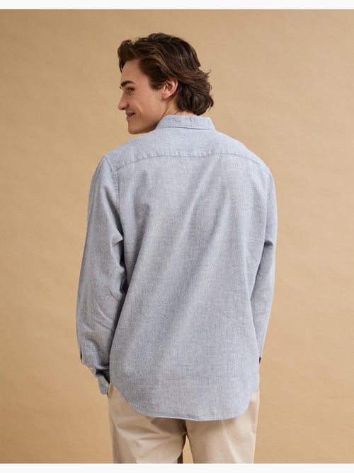 Camicia a righe di lino, MO Fashion - Kiabi