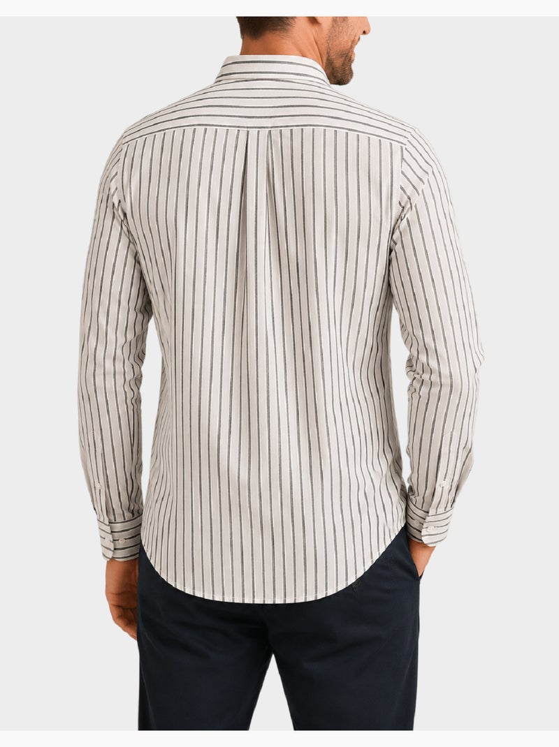 Camicia a righe Grigio antracite - Kiabi