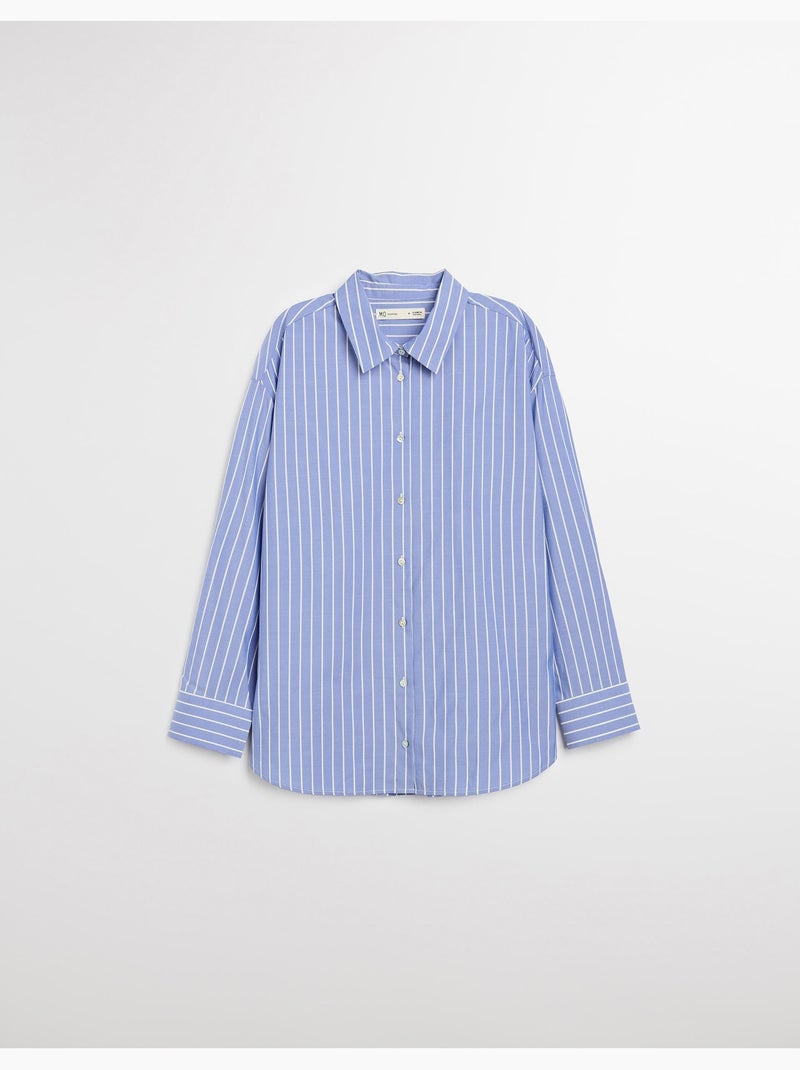 Camicia a righe, MO Fashion Blu - Kiabi