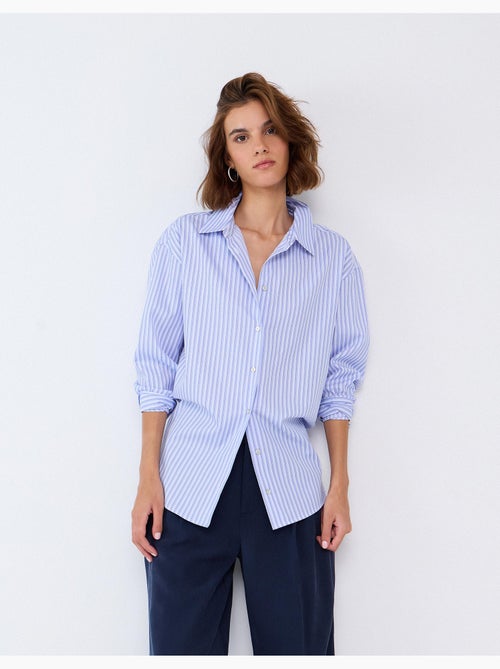 Camicia a righe, mo fashion - Kiabi Camicia a righe, mo fashion - Kiabi