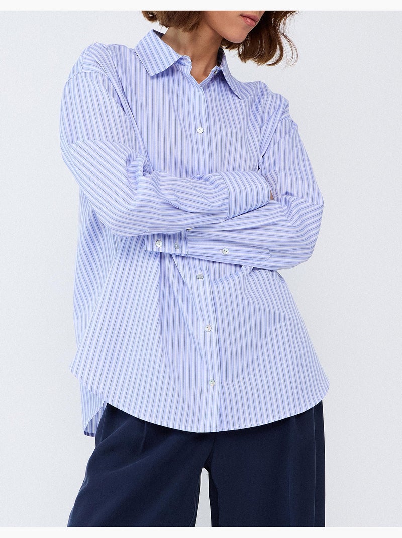 Camicia a righe, mo fashion Blu - Kiabi