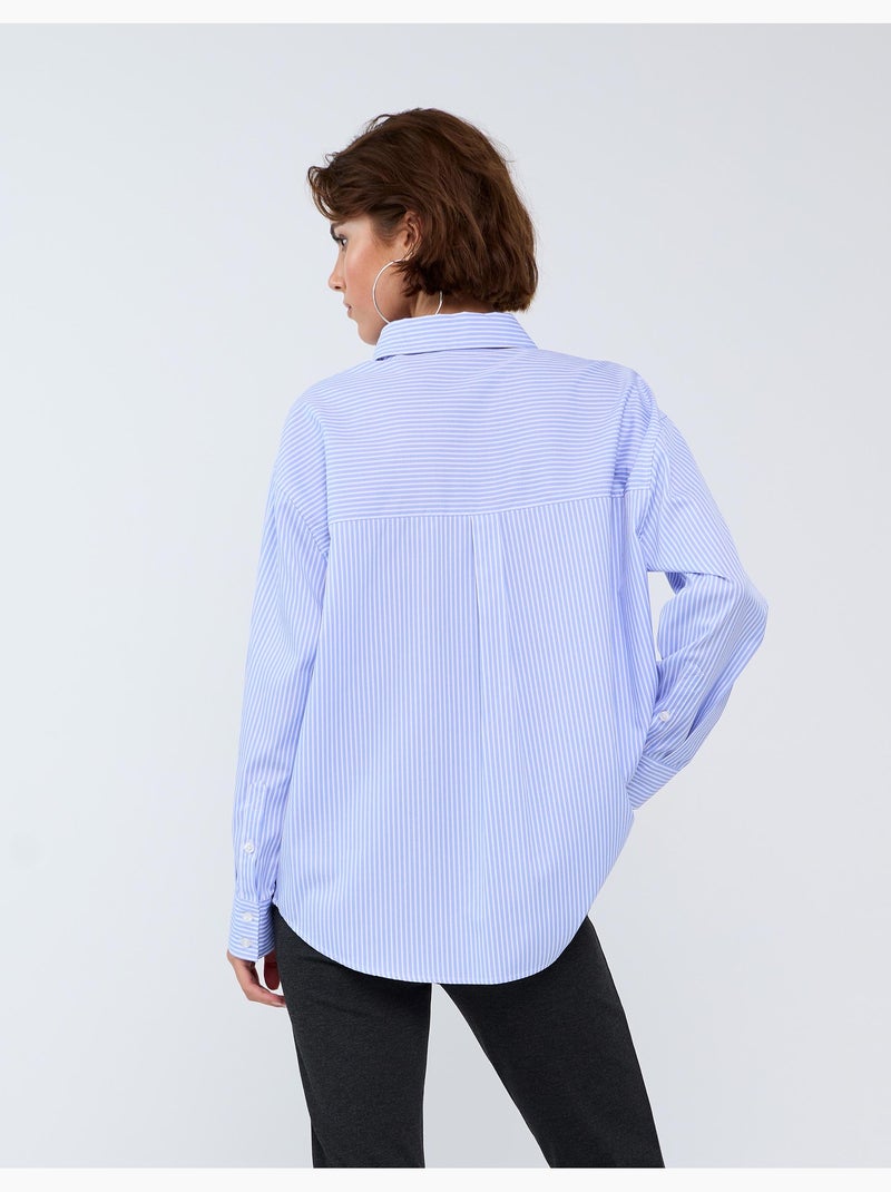 Camicia a righe, mo fashion Blu - Kiabi
