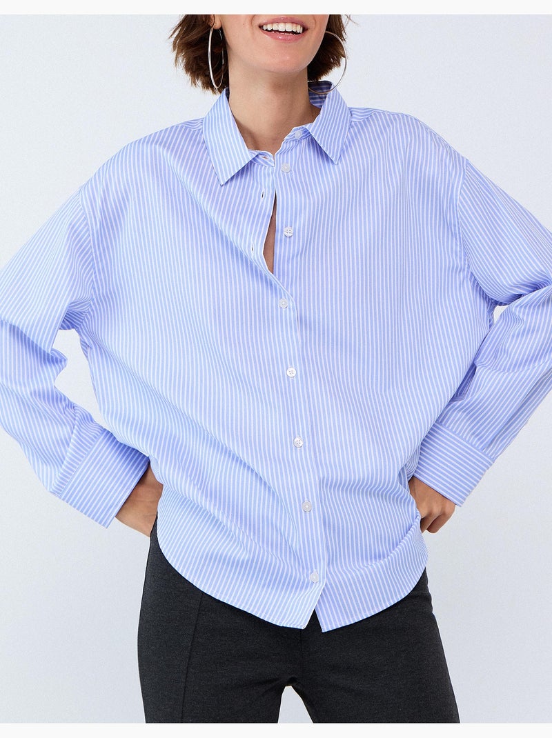 Camicia a righe, mo fashion Blu - Kiabi