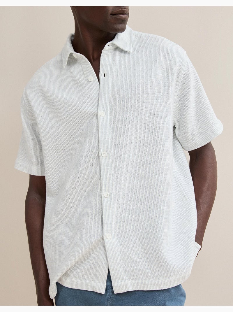 Camicia a righe, mo fashion Blu - Kiabi