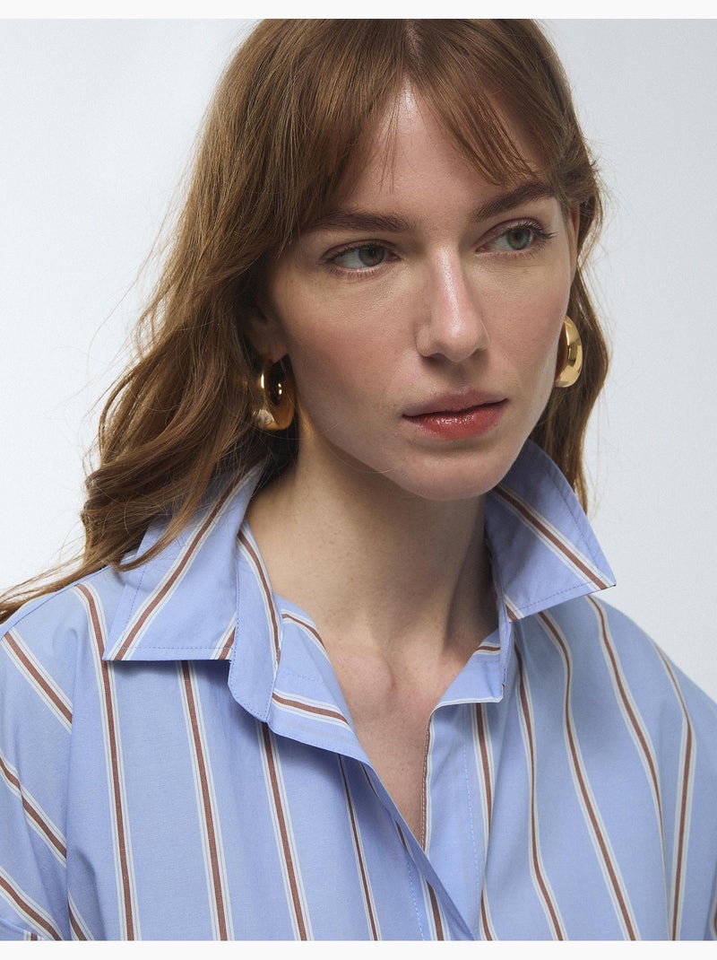 Camicia a righe, MO Fashion Blu - Kiabi