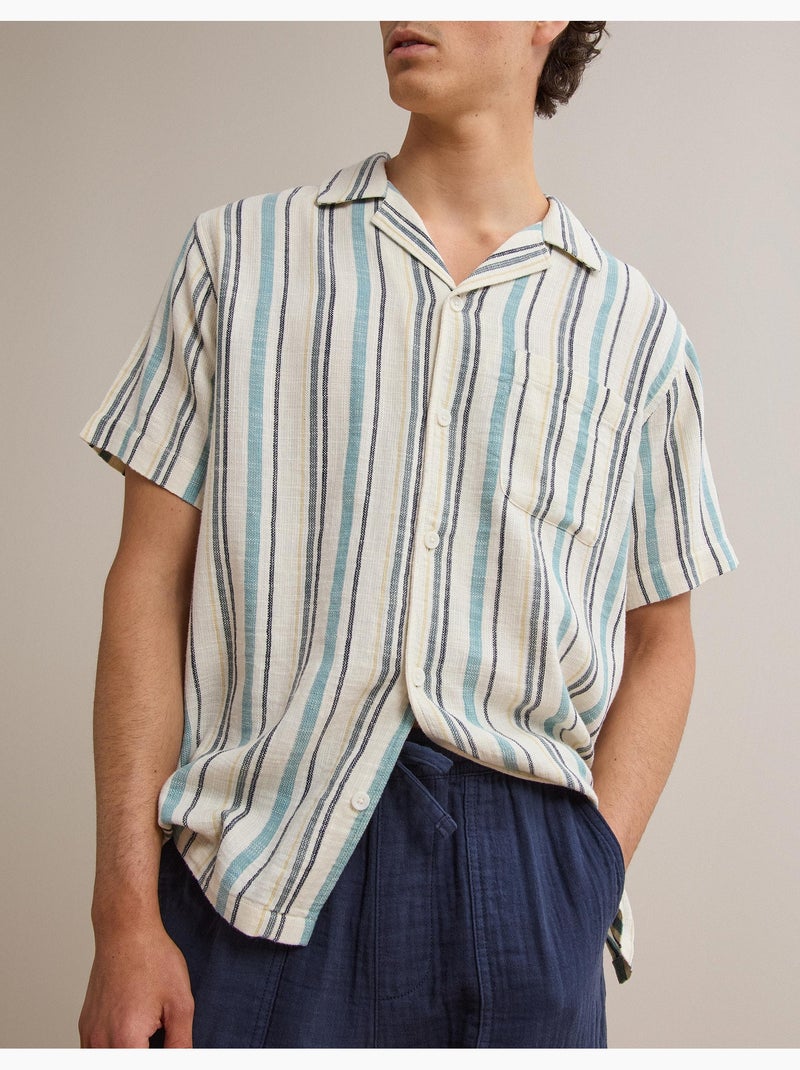Camicia a righe, MO Fashion Blu - Kiabi