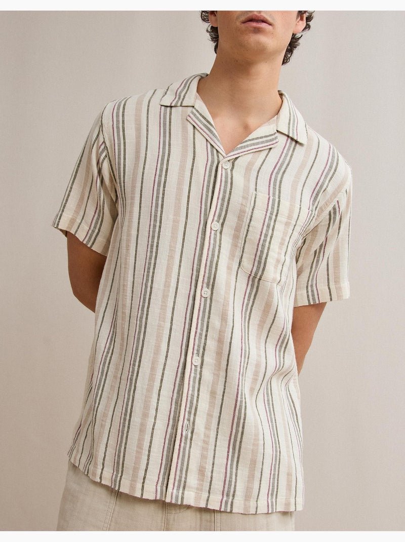 Camicia a righe, MO Fashion Verde - Kiabi