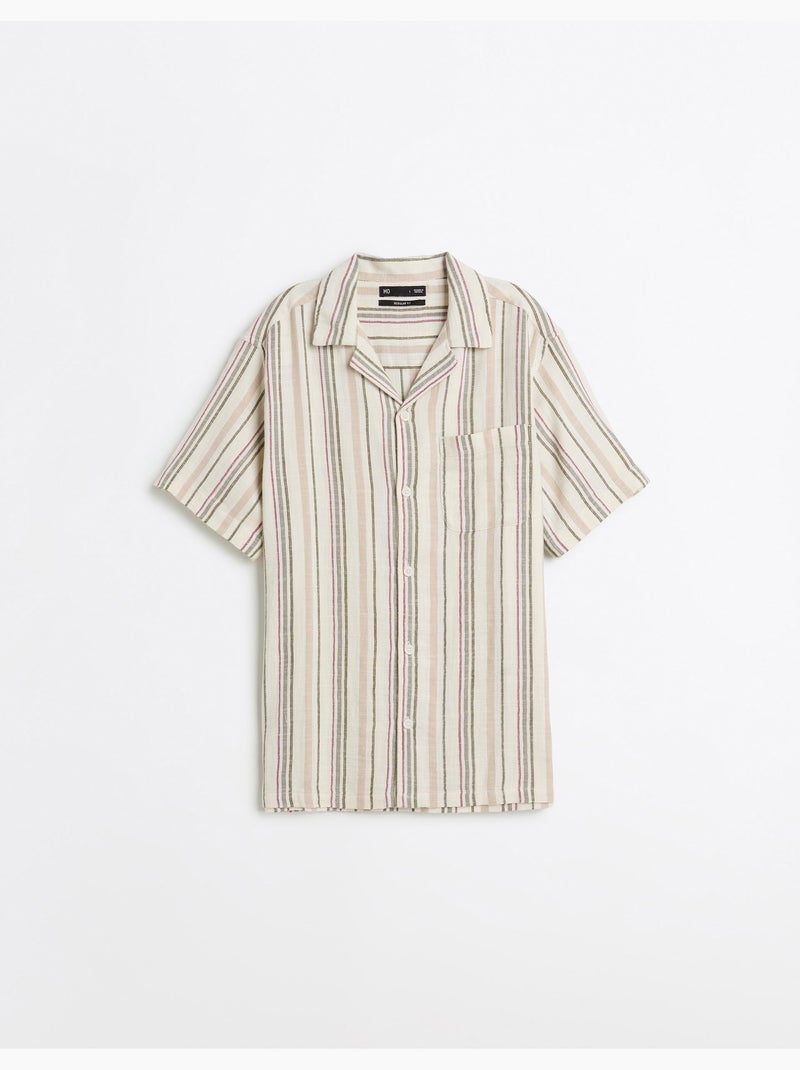 Camicia a righe, MO Fashion Verde - Kiabi