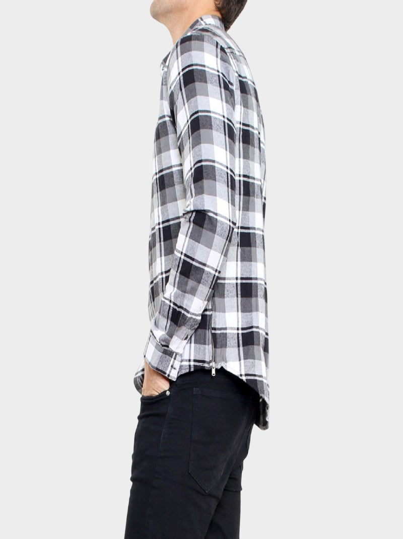 Camicia a righe Nero Bianco - Kiabi