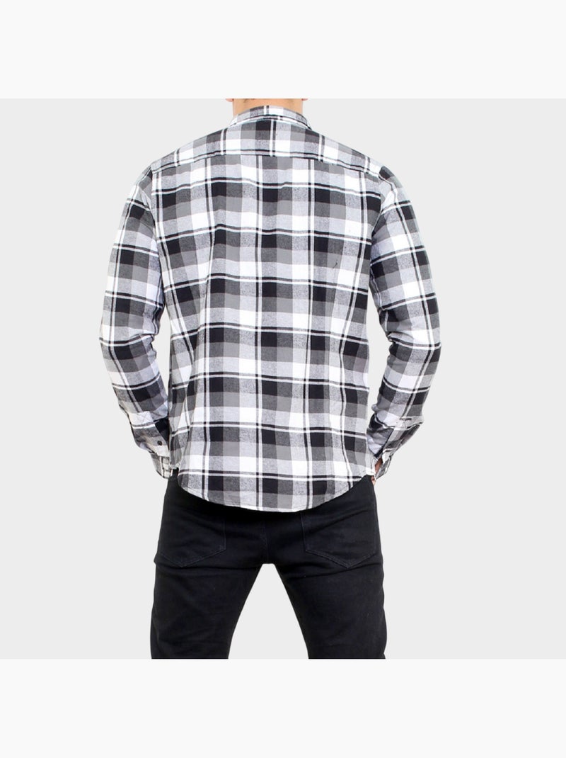 Camicia a righe Nero Bianco - Kiabi