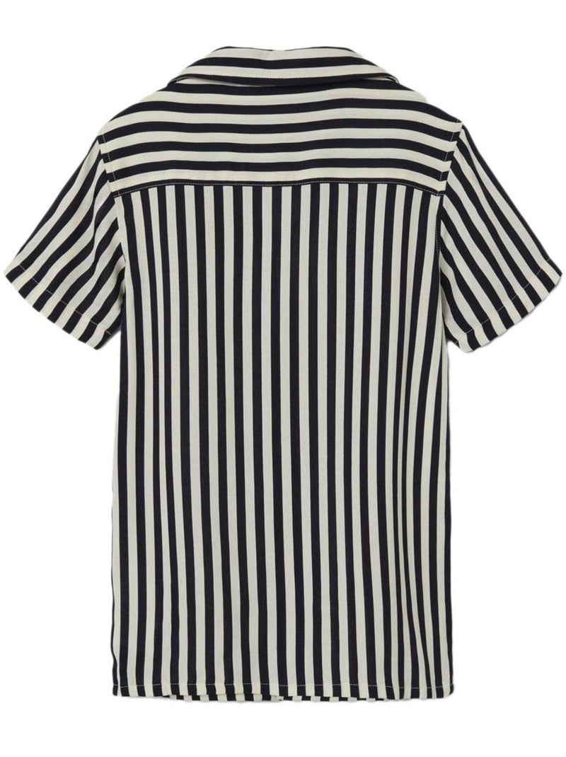 Camicia a Righe per Ragazzo Name it Nero - Kiabi