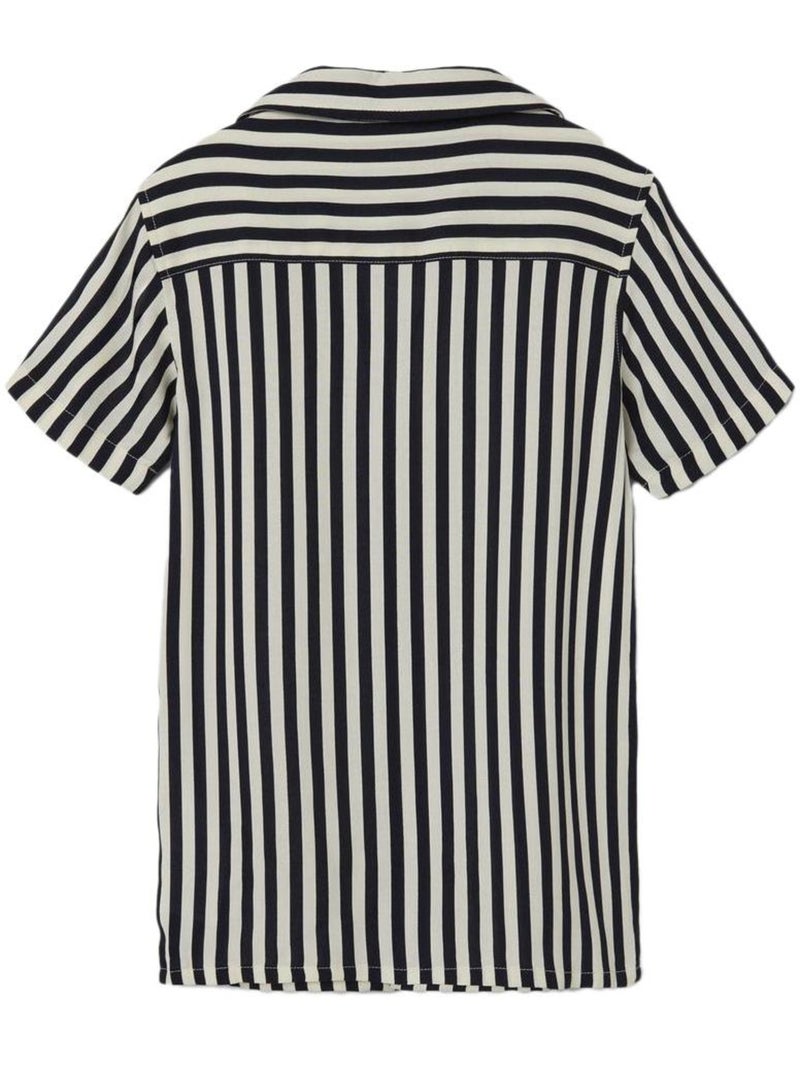 Camicia a righe per ragazzo name it Nero - Kiabi