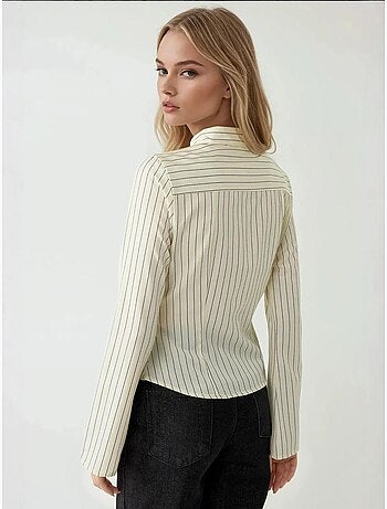 Camicia a righe slim fit hiccup
