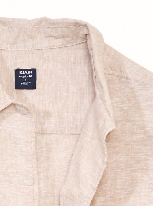 Camicia a taglio dritto - collezione facile da indossare - Kiabi