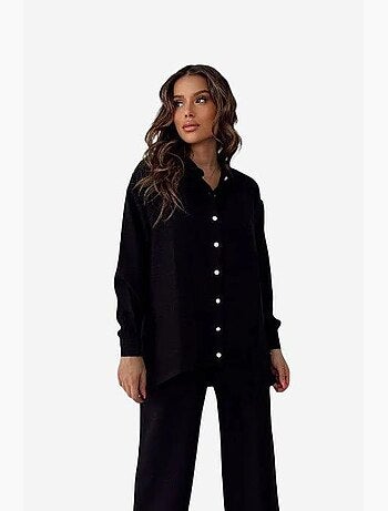 Camicia abbottonata a maniche lunghe con collo a camicia my fashion