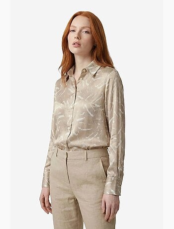 Camicia abbottonata con stampa astratta my fashion