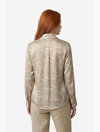 Camicia abbottonata con stampa astratta my fashion