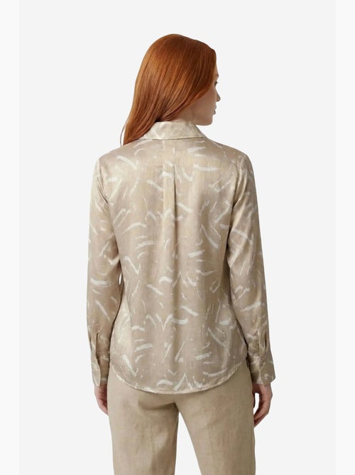 Camicia abbottonata con stampa astratta my fashion - Kiabi Camicia abbottonata con stampa astratta my fashion - Kiabi