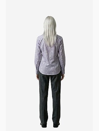 Camicia abbottonata con stampa astratta my fashion