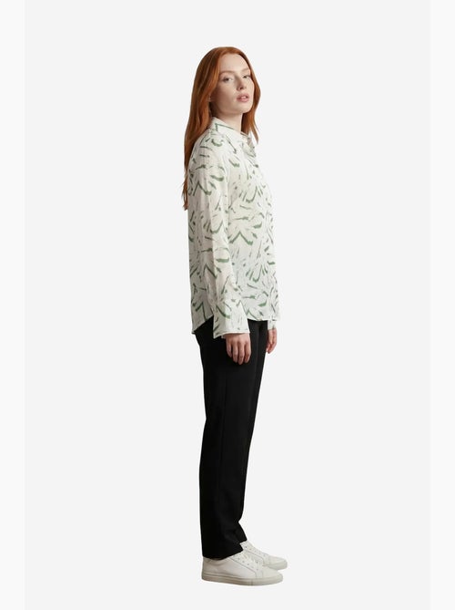 Camicia abbottonata con stampa astratta my fashion - Kiabi Camicia abbottonata con stampa astratta my fashion - Kiabi