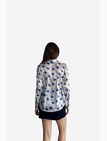Camicia abbottonata con stampa floreale my fashion