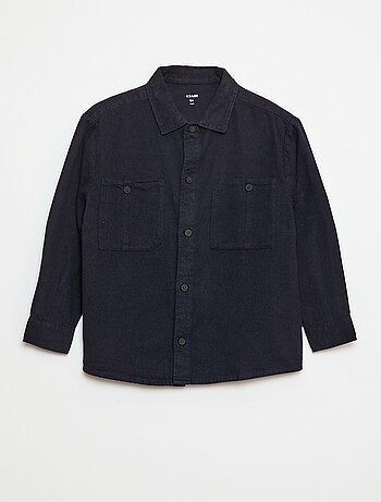 Camicia abbottonata in flanella