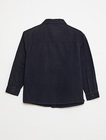 Camicia abbottonata in flanella