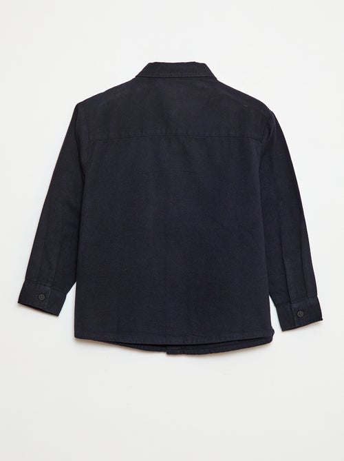 Camicia abbottonata in flanella - Kiabi