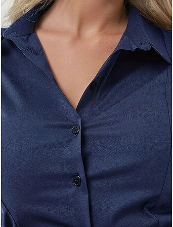 Camicia aderente a maniche lunghe hiccup