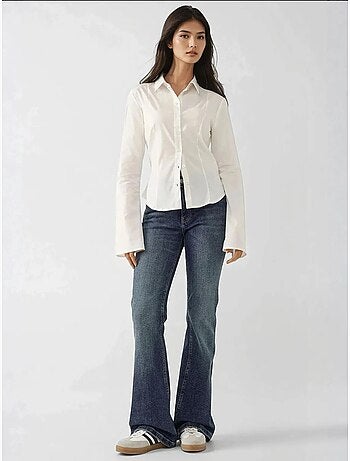 Camicia aderente a maniche lunghe hiccup