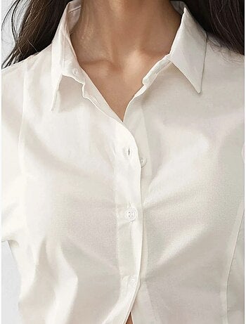 Camicia aderente a maniche lunghe hiccup