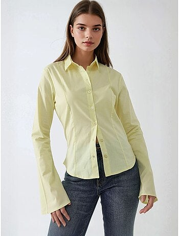 Camicia aderente a maniche lunghe hiccup