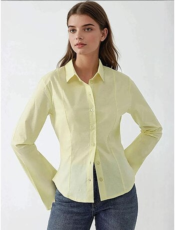 Camicia aderente a maniche lunghe hiccup