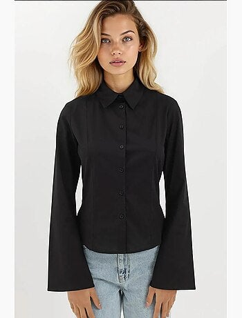 Camicia aderente a maniche lunghe hiccup