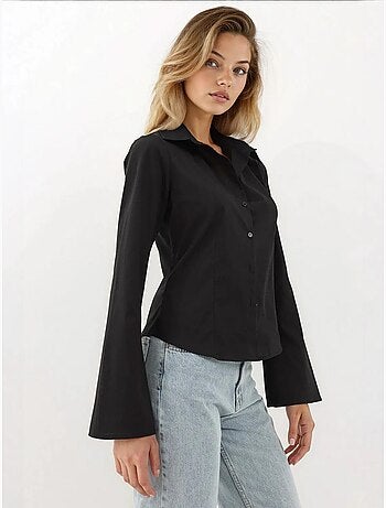 Camicia aderente a maniche lunghe hiccup