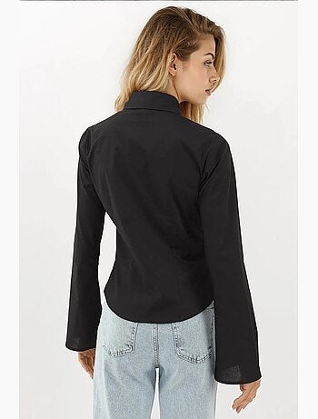 Camicia aderente a maniche lunghe hiccup