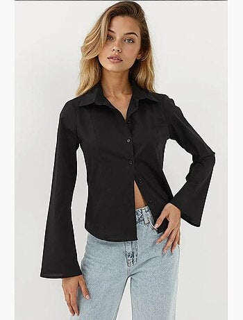 Camicia aderente a maniche lunghe hiccup