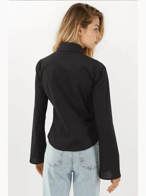 Camicia aderente a maniche lunghe hiccup - Kiabi