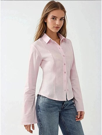 Camicia aderente a maniche lunghe hiccup