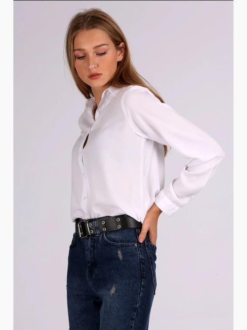 Camicia basic abbottonata bdart - Kiabi Camicia basic abbottonata bdart - Kiabi