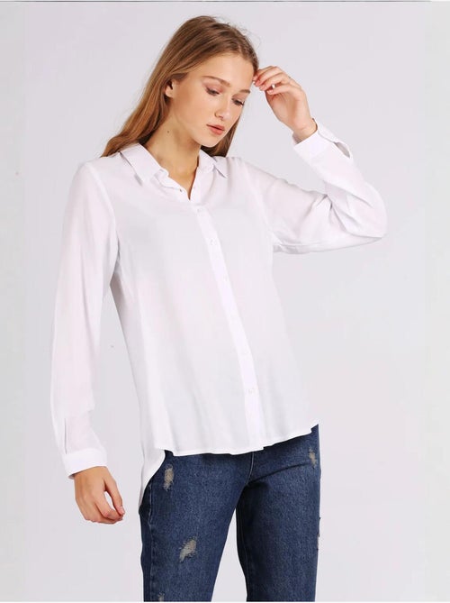 Camicia basic abbottonata bdart - Kiabi Camicia basic abbottonata bdart - Kiabi