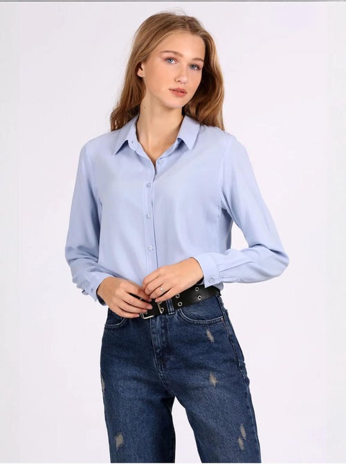 Camicia basic abbottonata bdart - Kiabi