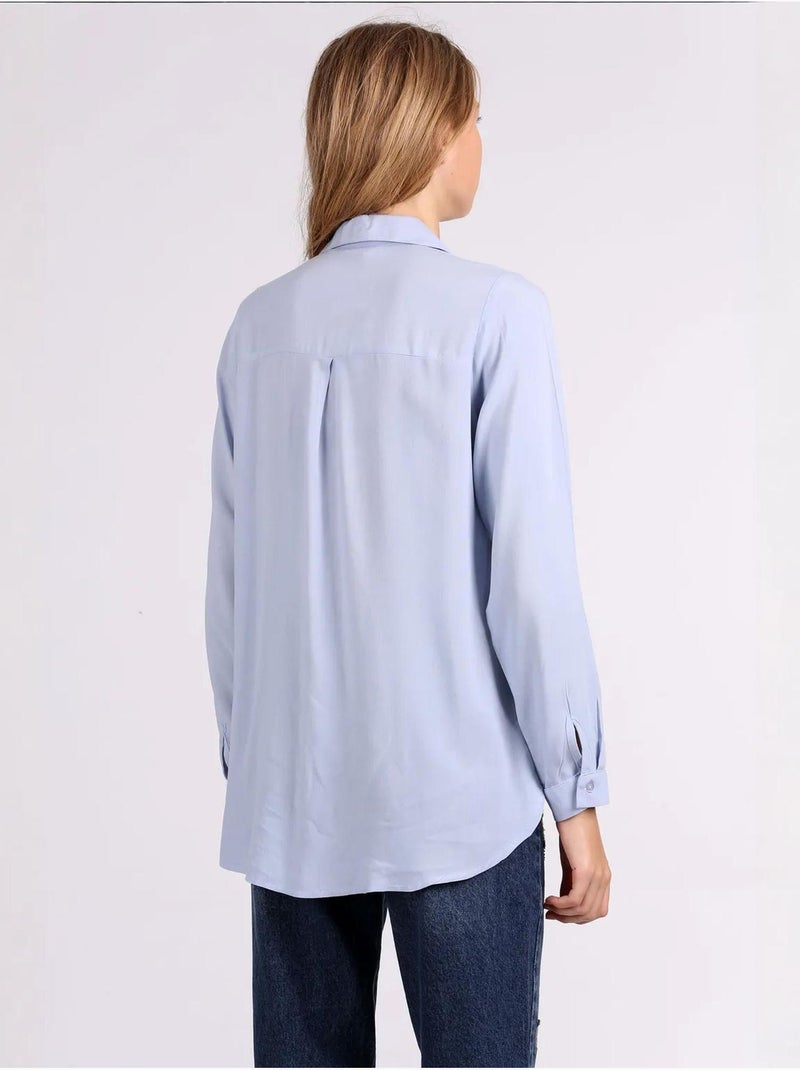 Camicia basic abbottonata bdart Blu pastello - Kiabi