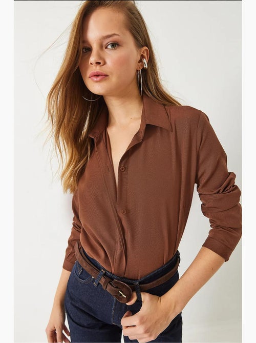 Camicia basic regular fit lucci - Kiabi Camicia basic regular fit lucci - Kiabi