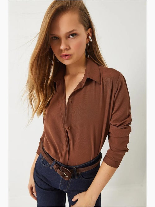 Camicia basic regular fit lucci - Kiabi Camicia basic regular fit lucci - Kiabi
