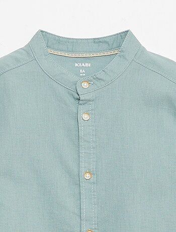 Camicia bianca in cotone