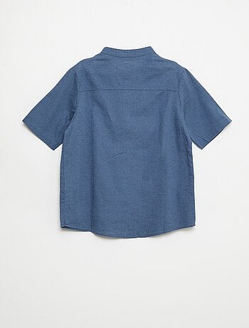 Camicia bianca in cotone